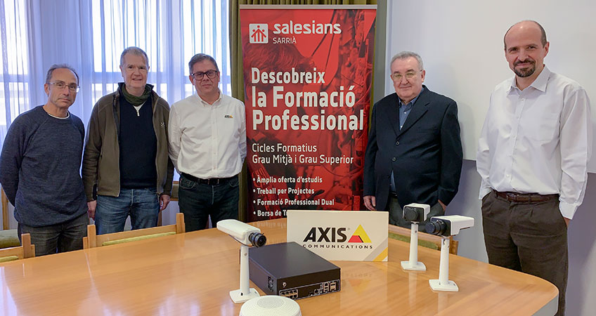 Col·laboració amb AXIS Communications