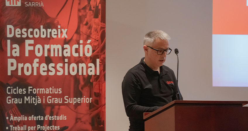 Acto de inauguración de la nueva aula de soldadura