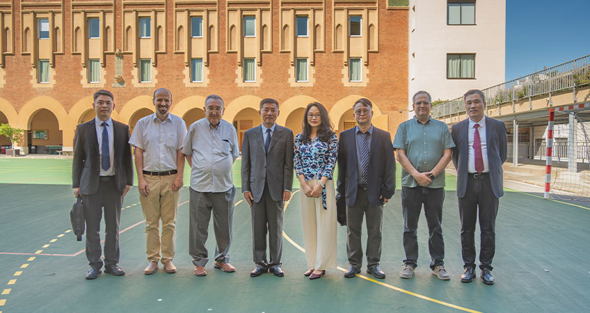 Visita d’una delegació de Shanghai 