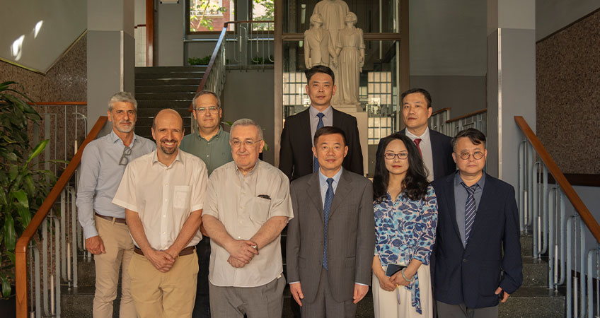 Visita d’una delegació de Shanghai 