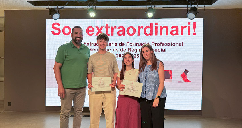 Éxito en los Premios Extraordinarios de FP