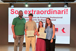 Éxito en los Premios Extraordinarios de FP